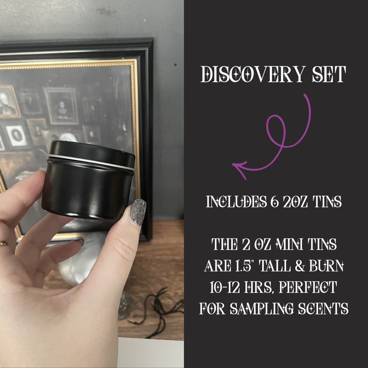 Discovery Set | Elegant Collection (6 mini candles)