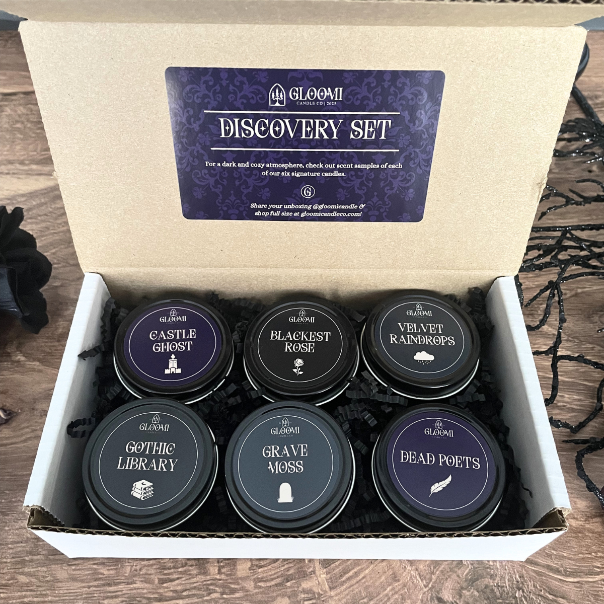 Discovery Set | Elegant Collection (6 mini candles)