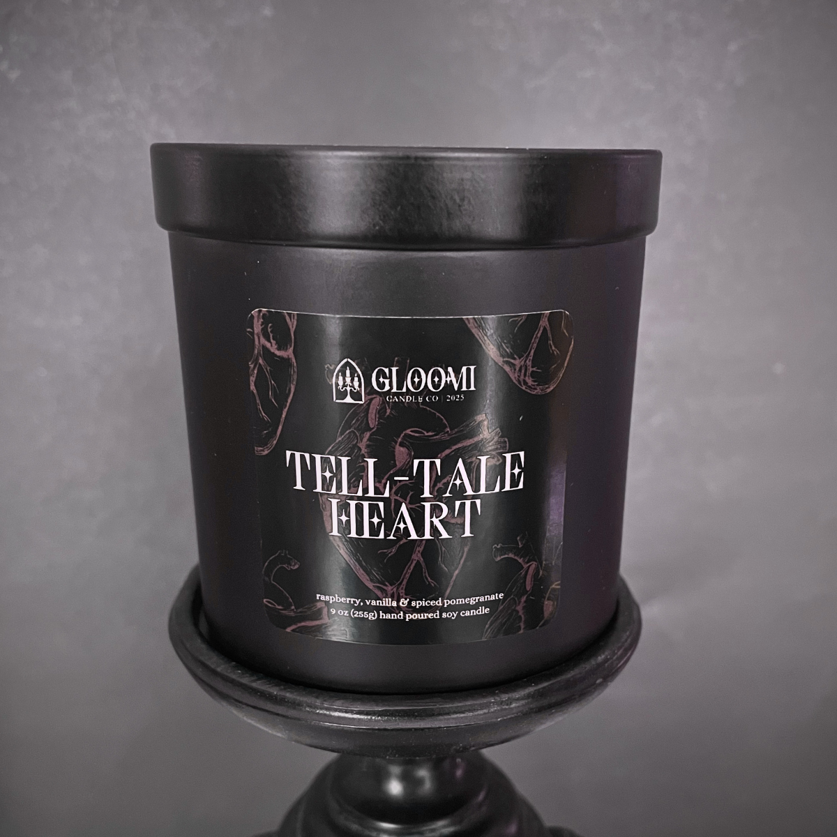 Tell-Tale Heart | raspberry, vanilla & spiced pomegranate