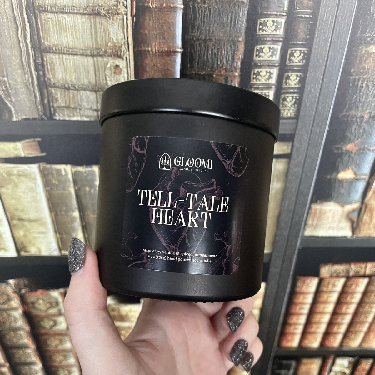 Tell-Tale Heart | raspberry, vanilla & spiced pomegranate