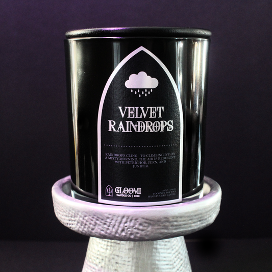 Velvet Raindrops | petrichor, fern & juniper